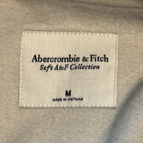 Abercrombie and Fitch Side-Snap Boyfriend Sweatshirt NWT - Picture 5 of 8